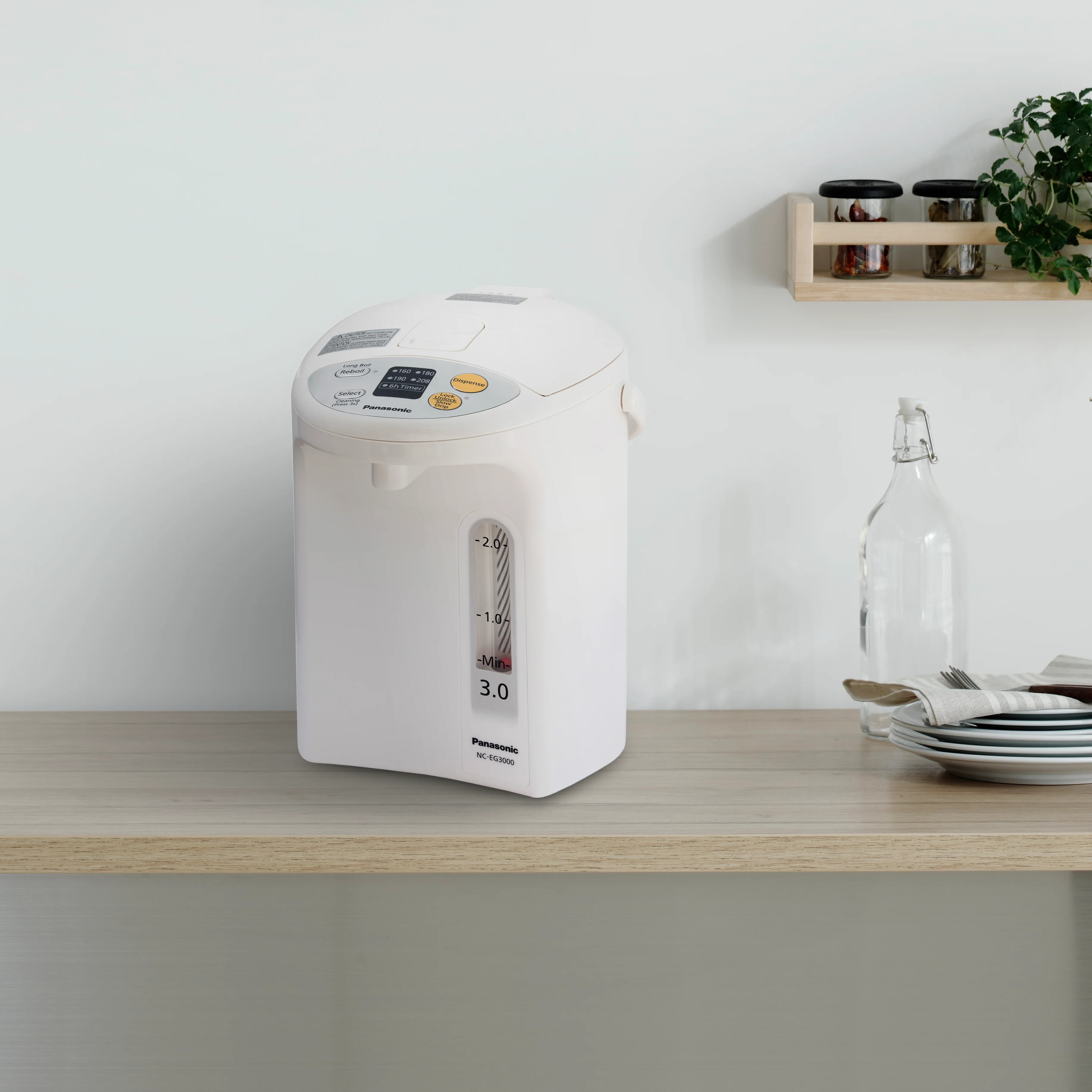 Electric Thermo Pot Water Boiler, 3.2 Quart - Image 3