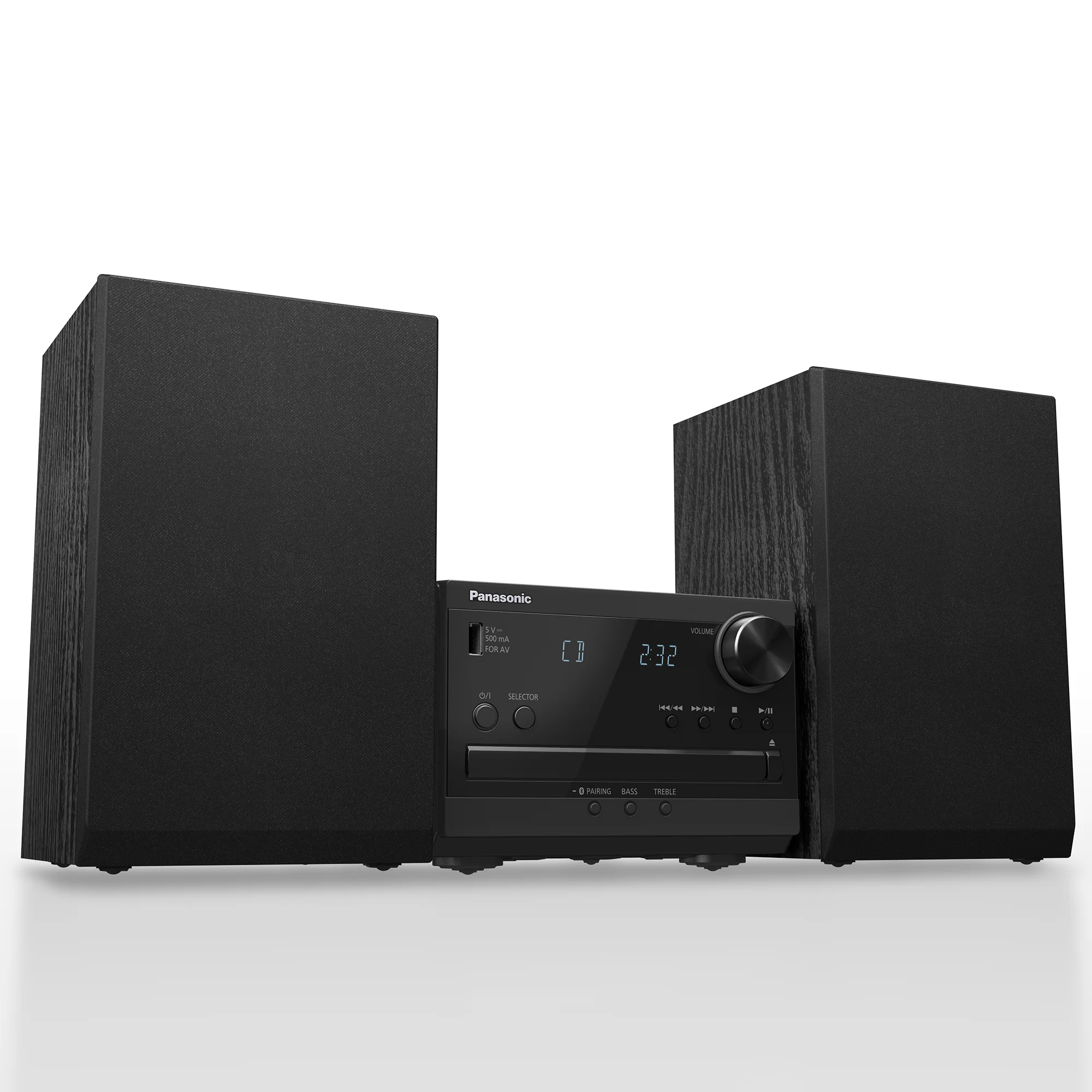 Full Range Speaker Stereo System with CD, Bluetooth and Radio - Image 5